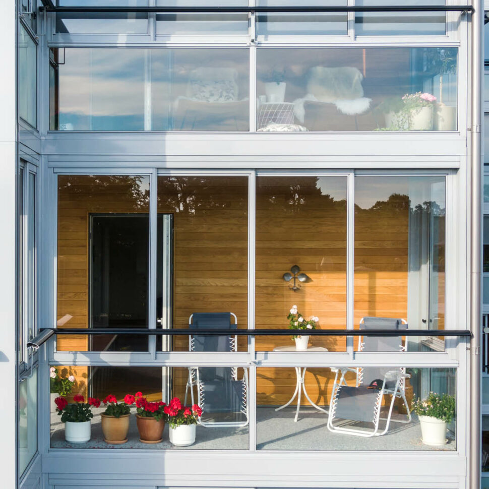 Innovativa balkonginglasningar från Balco