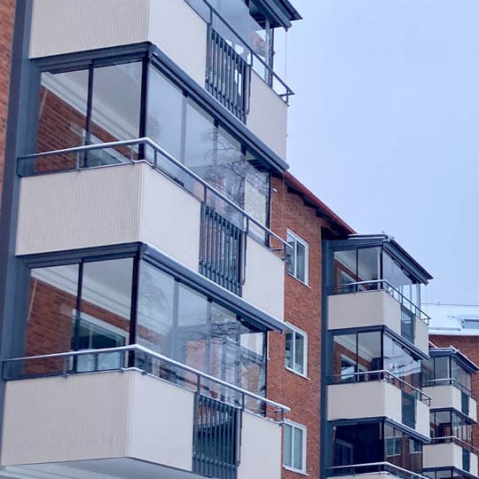 TwinView Vision balkonger från Balco