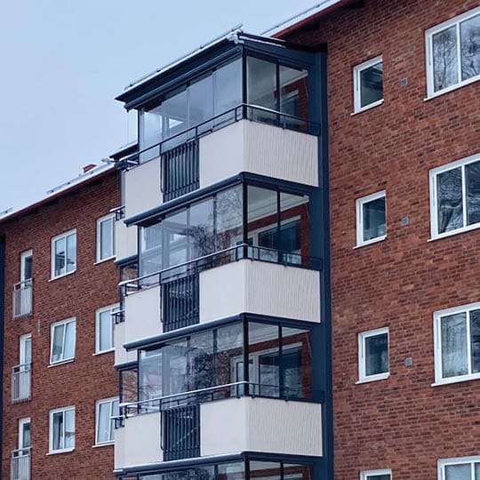 TwinView Vision balkonger från Balco