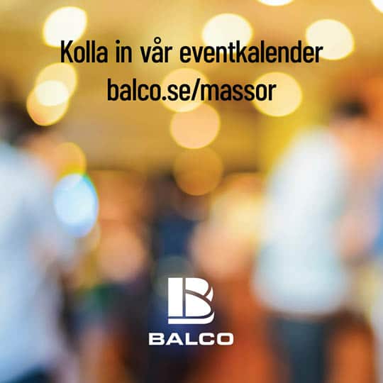 Borätt Forum - ett ypperligt tillfälle för bostadsrättsföreningar att träffa Balco och våra balkongexperter Mikael och Ola.