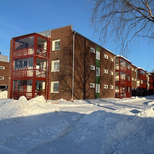 Balcos balkongprojekt hos Brf Gärdan i Luleå